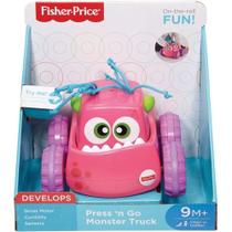Brinquedo Para Bebê Carrinho Monstro Rosa Fisher-Price - FISHER PRICE