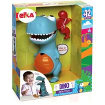 Brinquedo para Bebê Dino Papa Tudo com Acessórios