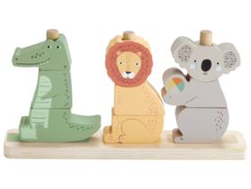 Brinquedo para Bebê Fisher-Price Animais - Empilháveis Mattel 10 Peças Brinquedo para Bebê Fisher-Price Animais - Empilháveis Mattel 10 Peças