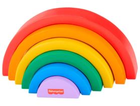 Brinquedo para Bebê Fisher-Price Arco-íris - Empilhável Mattel 6 Peças Brinquedo para Bebê Fisher-Price Arco-íris - Empilhável Mattel 6 Peças