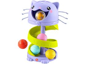 Brinquedo para Bebê Fisher-Price Gatinho Bolinhas - Rolando Mattel