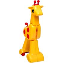 Brinquedo Para Bebê Gina Girafa Corre Corre 22 Cm - Elka