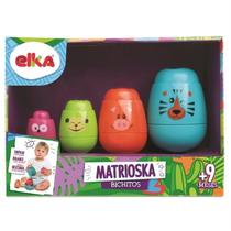 Brinquedo Para Bebê Matrioska Bichitos Elka Brinquedos