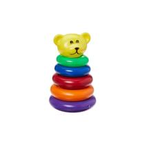 Brinquedo para bebe meu amigo ursinho encaixe pica pau