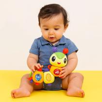 Brinquedo para Bebê Musical e Sensorial Centopeia Buba