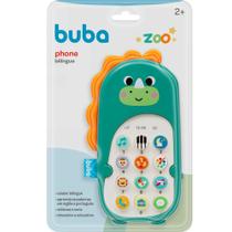Brinquedo para Bebe Phone Zoo Dino Buba