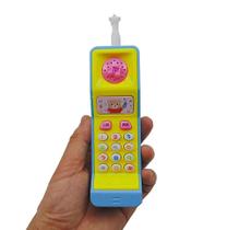 Brinquedo Para Bebê Telefone Celular Musical E Som