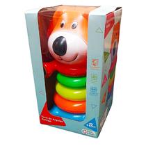 Brinquedo para Bebê Torre de Argolas Aumigo Pais e Filhos Brinquedo para Bebê Torre de Argolas Aumigo Pais e Filhos