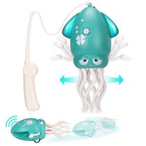 Brinquedo para bebês Dancing Squid Palksky Magic Electric Octopus Green