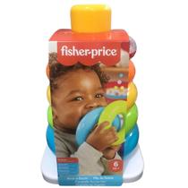 Brinquedo Para Bebês Pirâmide De Argolas Fisher Price Mattel