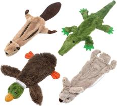 Brinquedo para Cachorro 2 em 1 - Sem Enchimento, com Apito - Tamanho Grande Brinquedo para Cachorro 2 em 1 - Sem Enchimento, com Apito - Tamanho Grande