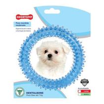 Brinquedo para Cachorro Argola Dentalbone Odontopet Azul Brinquedo para Cachorro Argola Dentalbone Odontopet Azul