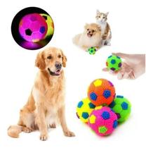 Brinquedo Para Cachorro Cães Pequeno Porte Bola Bolinha Led