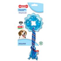 Brinquedo para Cachorro Dentalbone Mordedor Estrela com Corda Mordidas Moderadas - Odontopet