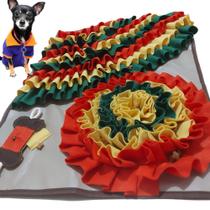 Brinquedo para cachorro gato tapete de enriquecimento ambiental de fuçar caçar