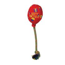 Brinquedo para Cachorro KONG Balão de Aniversário Vermelho Médio