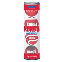 Brinquedo Para Cachorro Kong Signature Pack 4 Bolas Médio Brinquedo Para Cachorro Kong Signature Pack 4 Bolas Médio