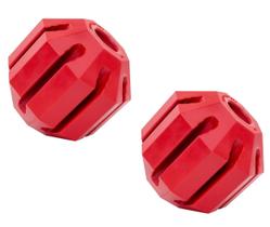 Brinquedo para Cachorro KONG Stuff-A-Ball Borracha Durável para Mastigar Grande 2 Unidades