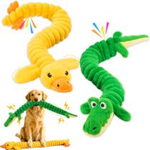 Brinquedo para Cachorro LECHONG Kit com 2 Pelúcias Sonoras de 102 cm Brinquedo para Cachorro LECHONG Kit com 2 Pelúcias Sonoras de 102 cm