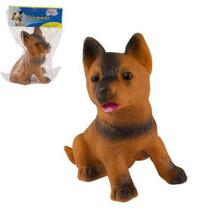 Brinquedo para cachorro pastor alemao de pvc com som 19x14,5cm - WESTERN
