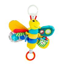 Brinquedo para cadeirinha e carrinho de bebê com clipe Lamaze Freddie Firefly