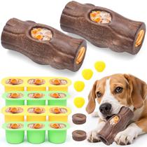 Brinquedo para Cães ClariVora 2 Unidades Indestrutível para Mastigar com Petiscos Brinquedo para Cães ClariVora 2 Unidades Indestrutível para Mastigar com Petiscos