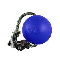 Brinquedo para cães Jolly Pets Romp-n-Roll Ball 11,5 cm, azul pequeno Brinquedo para cães Jolly Pets Romp-n-Roll Ball 11,5 cm, azul pequeno
