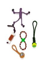 Brinquedo Para Caes kit 5 cordas