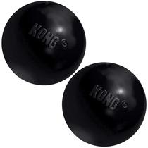 Brinquedo para cães KONG Extreme Ball, pacote de borracha natural durável, 2 Brinquedo para cães KONG Extreme Ball, pacote de borracha natural durável, 2