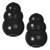 Brinquedo para cães KONG Extreme Fetch & Chew com recheio de guloseimas GG