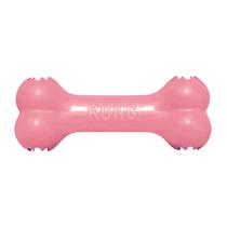 Brinquedo para cães KONG Puppy Goodie Bone Natural Rubber Rosa Brinquedo para cães KONG Puppy Goodie Bone Natural Rubber Rosa