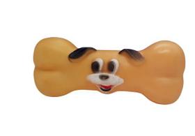 Brinquedo para Cães Modelo Osso Carinha Sonoro 16 cm