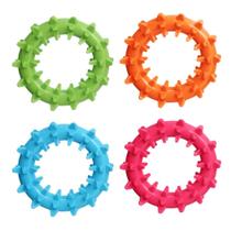 Brinquedo para caes mordedor argola cores sortidas 16cm ringo-rg-0009