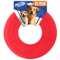 Brinquedo para cães Nerf Dog Atomic Flyer Flying Disc 25 cm vermelho