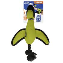 Brinquedo para cães Nerf Dog Large Nylon Launching Duck Green