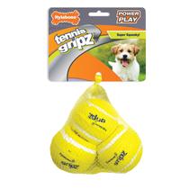 Brinquedo para cães Nylabone Power Play Tennis Gripz Fetch com guincho
