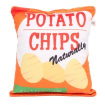 Brinquedo para Cães Phefop de Pelúcia em Formato de Batata Chips com Som 17 x 15 cm Brinquedo para Cães Phefop de Pelúcia em Formato de Batata Chips com Som 17 x 15 cm