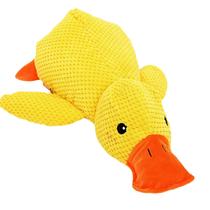 Brinquedo para cães Pureadee Mellow Dog Calming Duck com som de grasnar