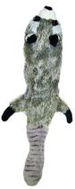 Brinquedo para cães SPOT Skinneeez Stuffless Raccoon Squeaker para cães