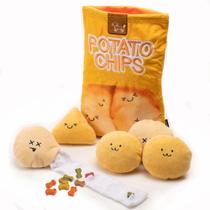 Brinquedo para cães YEPPUPPY Hide and Seek Snuffle Puzzle Plush Burrow