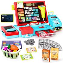 Brinquedo para caixa registradora Maysida Multicolor com música 52 unidades para crianças Brinquedo para caixa registradora Maysida Multicolor com música 52 unidades para crianças