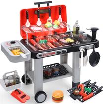 Brinquedo para churrasco CUTE STONE Kids com comida para brincar que muda de cor Brinquedo para churrasco CUTE STONE Kids com comida para brincar que muda de cor