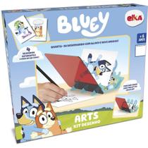 Brinquedo para Colorir Bluey ARTS KIT Desenho 6+ ANOS Brinquedo para Colorir Bluey ARTS KIT Desenho 6+ ANOS