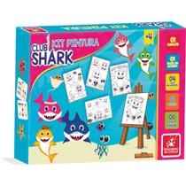 Brinquedo Para Colorir Club Shark C/04 Telas - Brincadeira De Criança 2284
