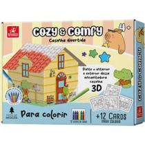 Brinquedo para Colorir COMFY e COZY Casinha Brinquedo para Colorir COMFY e COZY Casinha