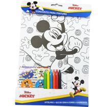 Brinquedo para Colorir KIT Pintura Mickey 26X19 20PCS Brinquedo para Colorir KIT Pintura Mickey 26X19 20PCS