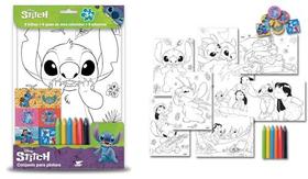 Brinquedo Para Colorir Kit Pintura Stitch 26X19 20Pcs Brinquedo Para Colorir Kit Pintura Stitch 26X19 20Pcs