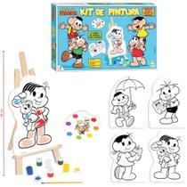 Brinquedo para Colorir Turma da Mônica - KIT de Pintura Brinquedo para Colorir Turma da Mônica - KIT de Pintura