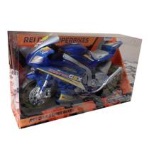 Brinquedo Para Criança Superbike Moto A Fricção Com Som Luz - Etitoys