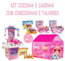 Brinquedo Para Crianças Princesas Big Cozinha e Acessórios